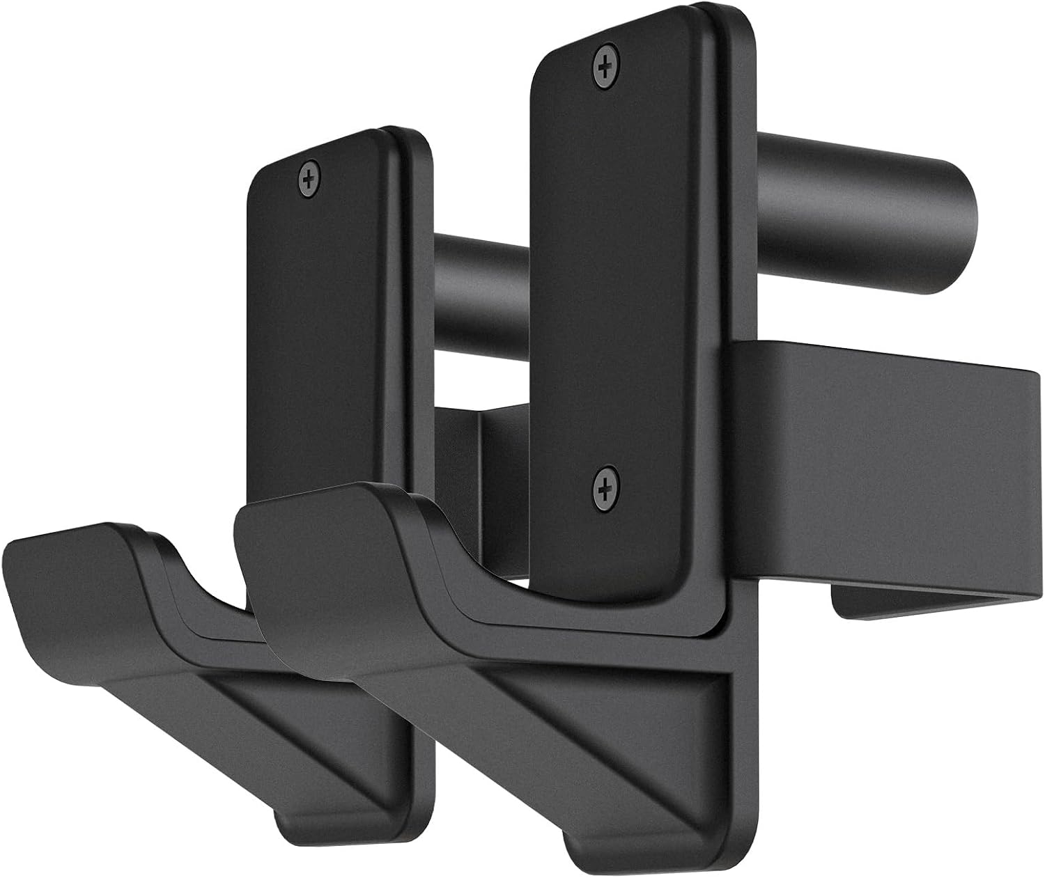 Kipika J-Hooks for 2'x2'and 3'x3' Power Rack - Bottom Reinforced Steel Hooks with Rubber Pad - Set of 2