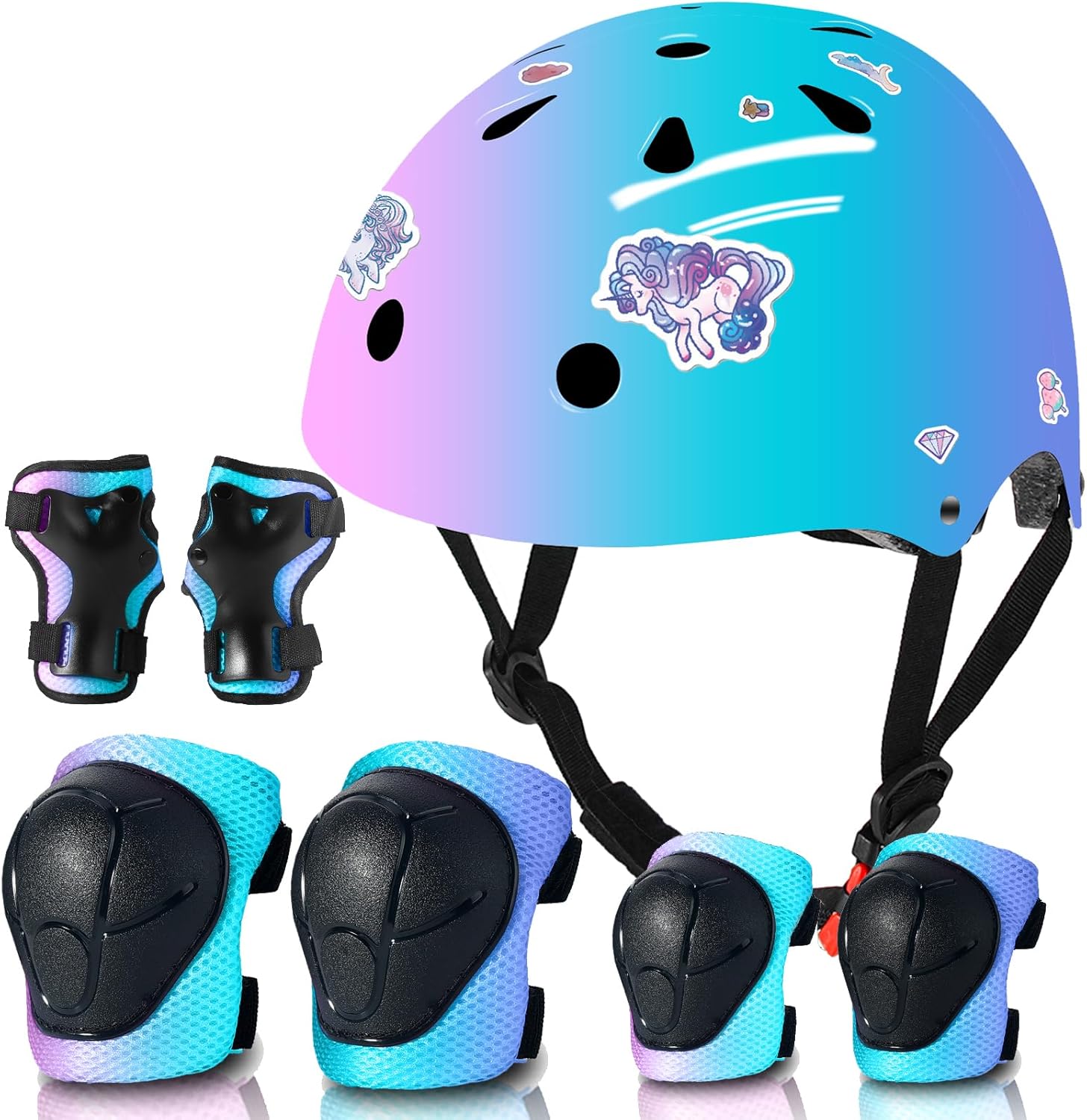 JeeFree Adjustable Kids Helmet (Set)