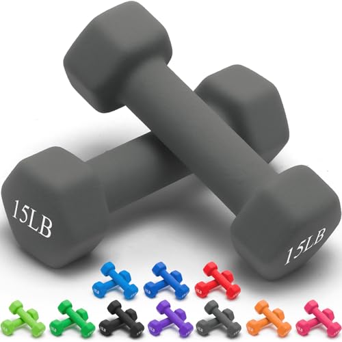 Portzon Neoprene Dumbbells (Premium Option)
