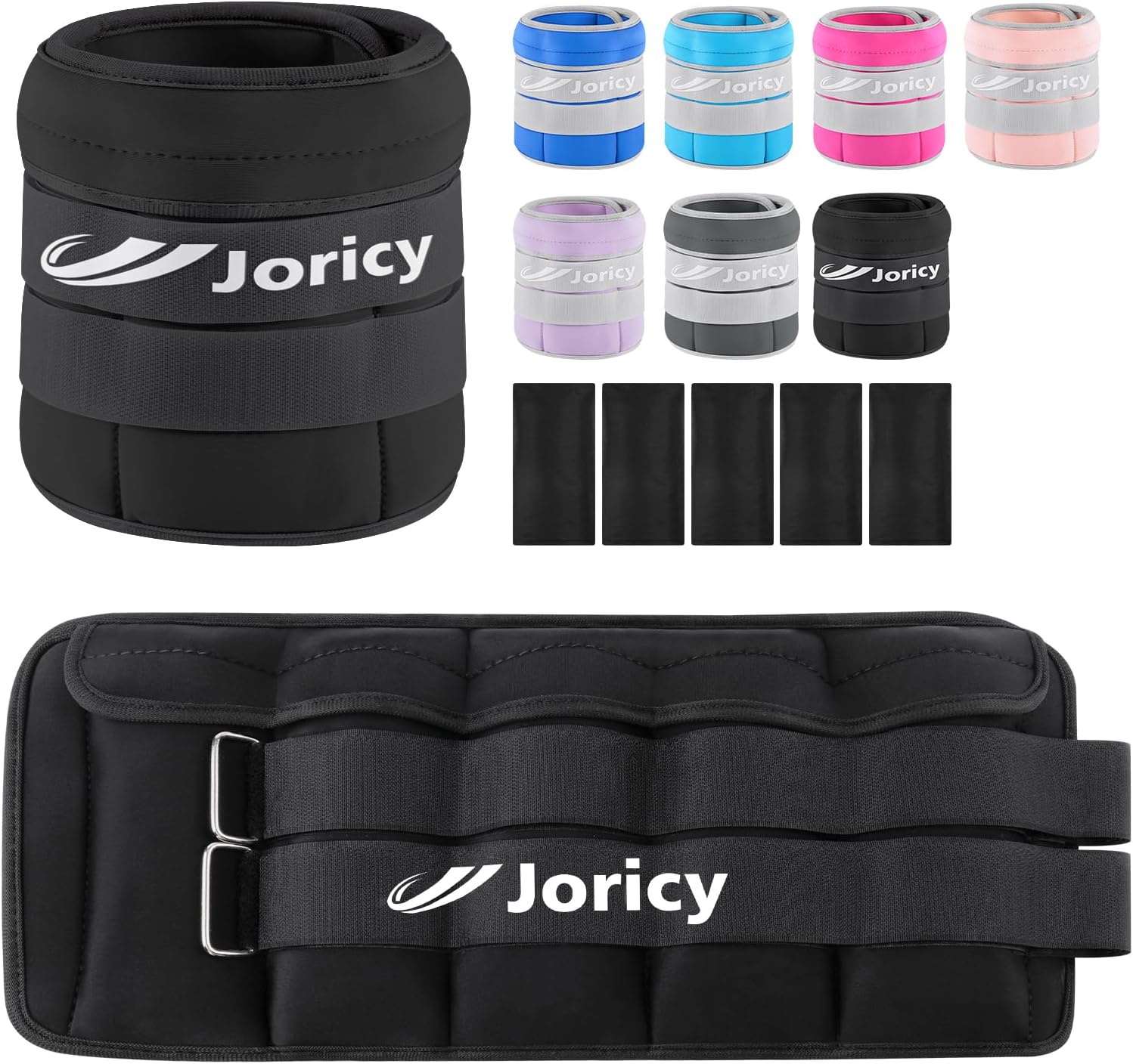 JORICY Adjustable Ankle Weights