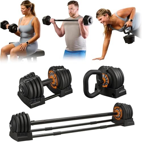 LifePro Adjustable Dumbbells Set