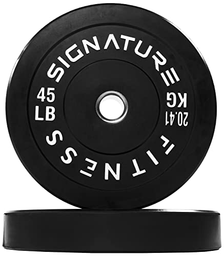 Fitvids Olympic Bumper Plates Set, 2" Weight Plates for Strength Training & Weightlifting, Paris or Set or Set with Barbell, Multiple Options