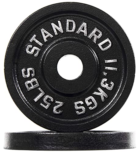 Fitvids Olympic Cast Iron Plate (25 lb pair)