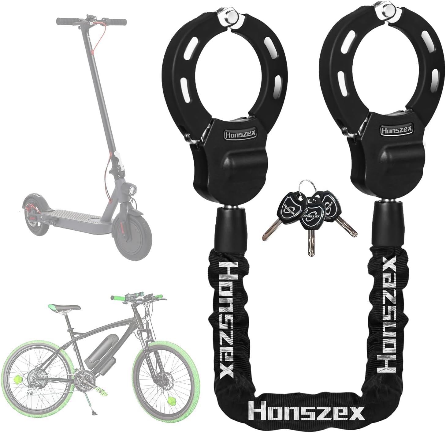 Honszex Heavy Duty Chain Lock