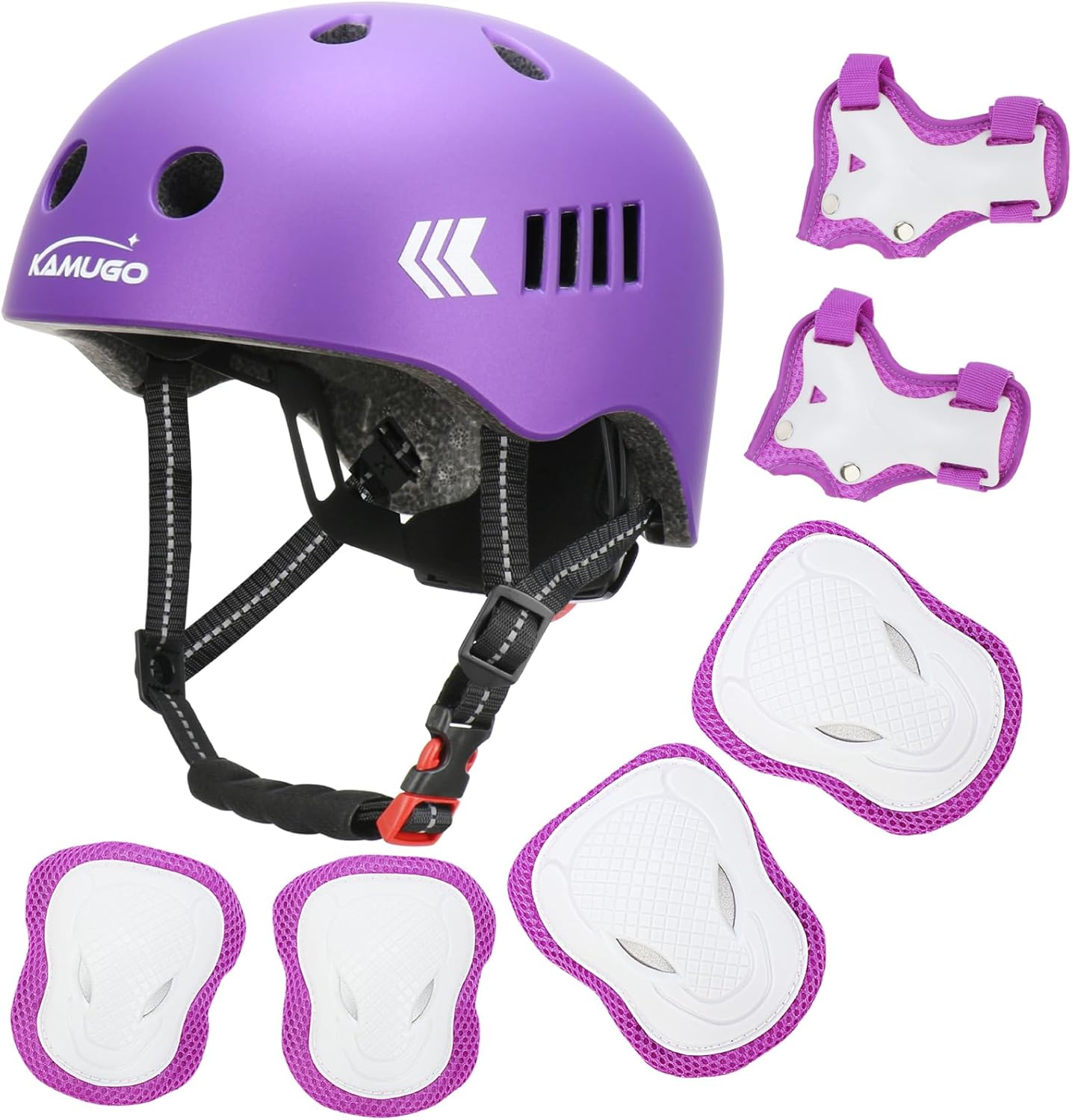 KAMUGO Kids Bike Helmet Set