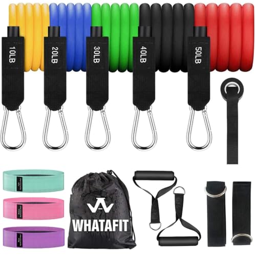 WHATAFIT Resistance Bands (Premium)