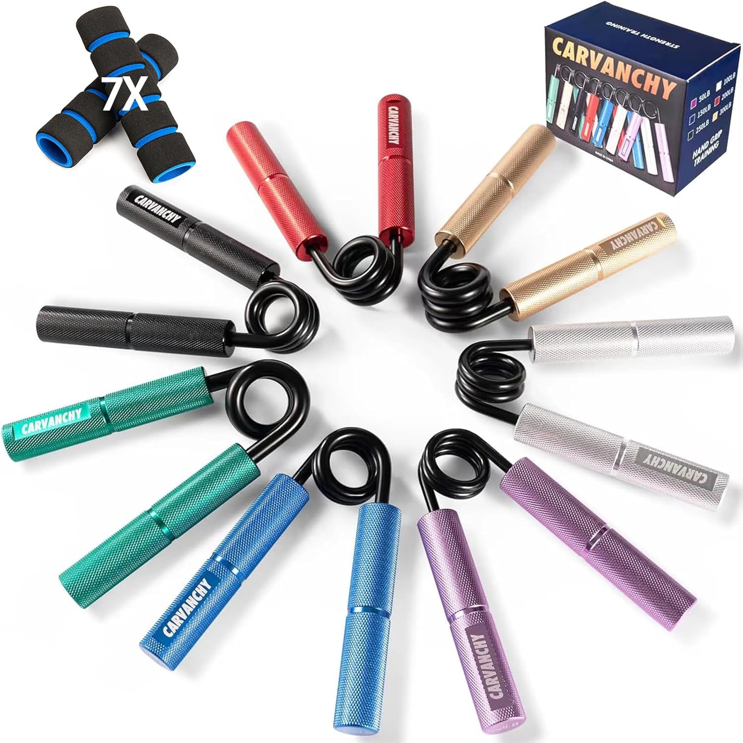 Carvanchy Grip Trainer Set