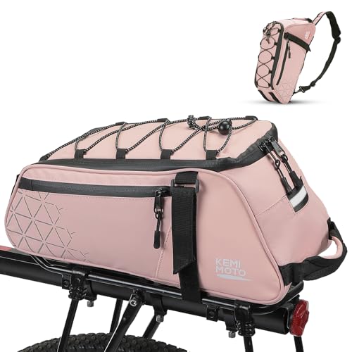 KEMIMOTO Rear Rack Bag (Pink)