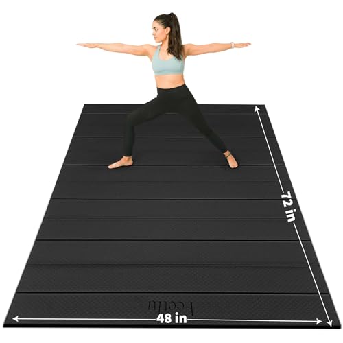 Feetlu Foldable Wide & Large Yoga Mat