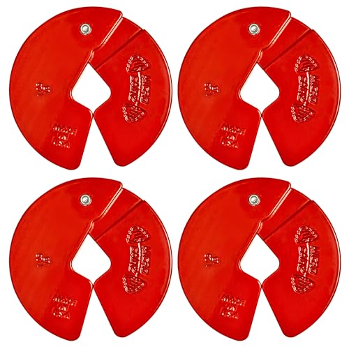 Micro Gainz Dumbbell Fractional 1.25lb Weight Plate, Ideal for Micro Loading, (Choose Color) 4 Piece Fractional Weight Plates, Designed for Dumbbell Training, Made In USA