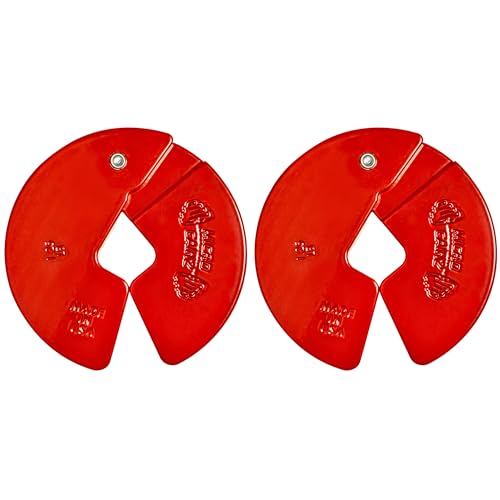 Micro Gainz Dumbbell Fractional 1.25lb Weight Plate, Ideal for Micro Loading, (Choose Color) 2 Piece Fractional Weight Plates, Designed for Dumbbell Training, Made In USA