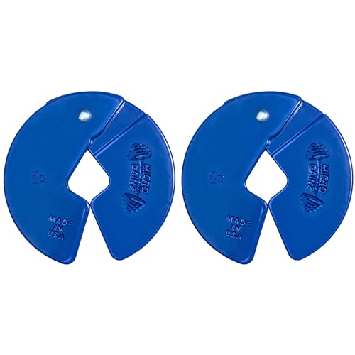 Micro Gainz Dumbbell Fractional 1.25lb Weight Plate, Ideal for Micro Loading, (Choose Color) 2 Piece Fractional Weight Plates, Designed for Dumbbell Training, Made In USA