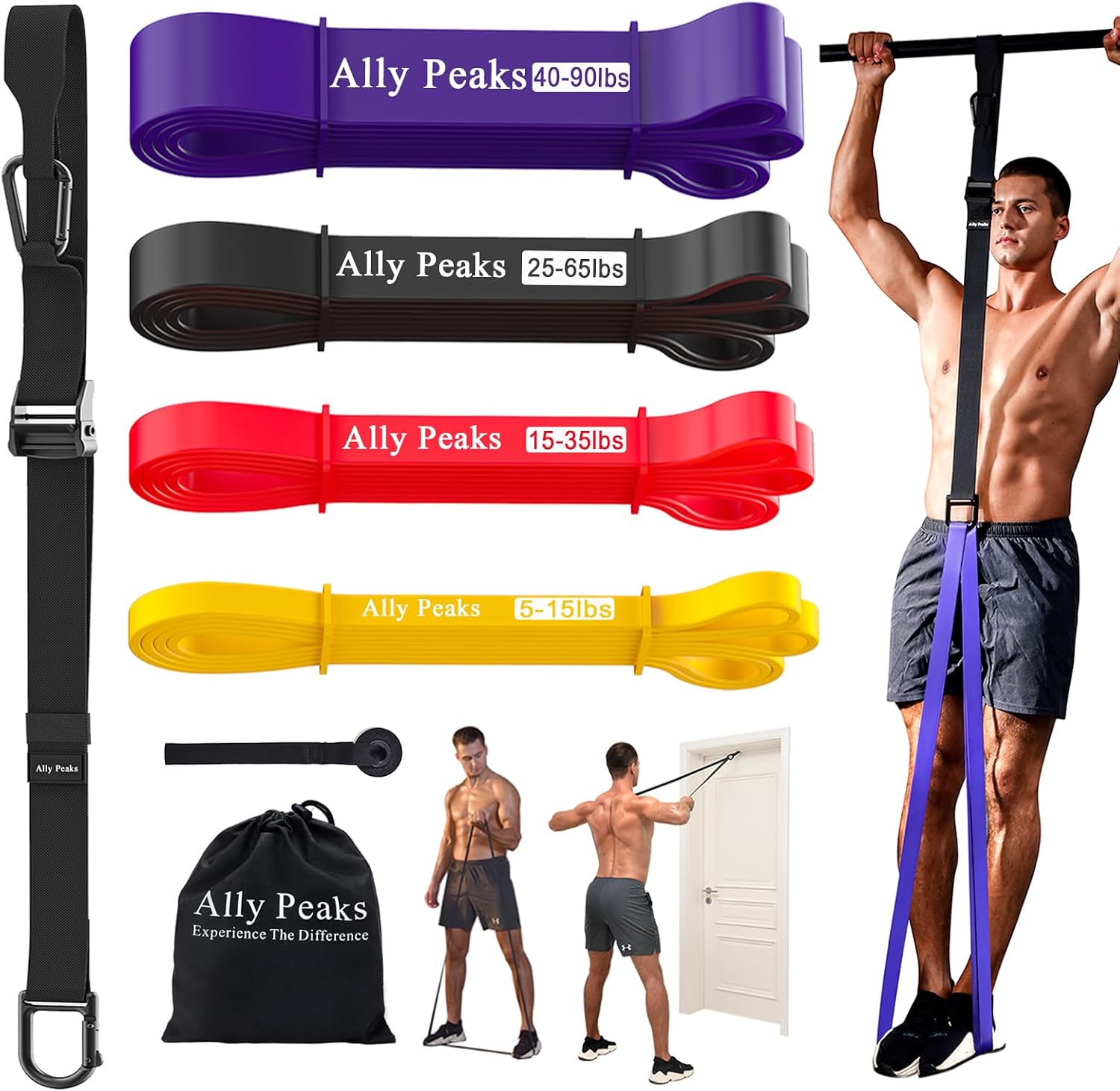 Ally Peaks Pull Up Assistance Bands (Budget)