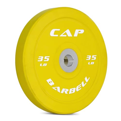 CAP Barbell Rubber Olympic Bumper Plate (35 lb)