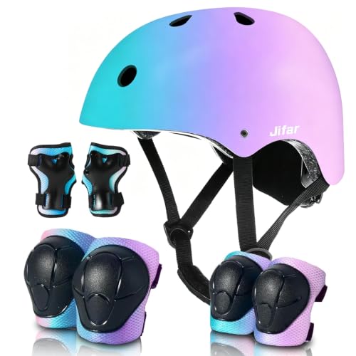 JIFAR Kids Helmet and Pads Set