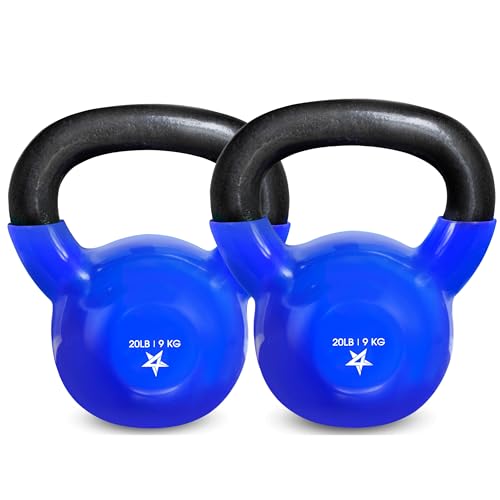 Yes4All 20 lb Kettlebell Set