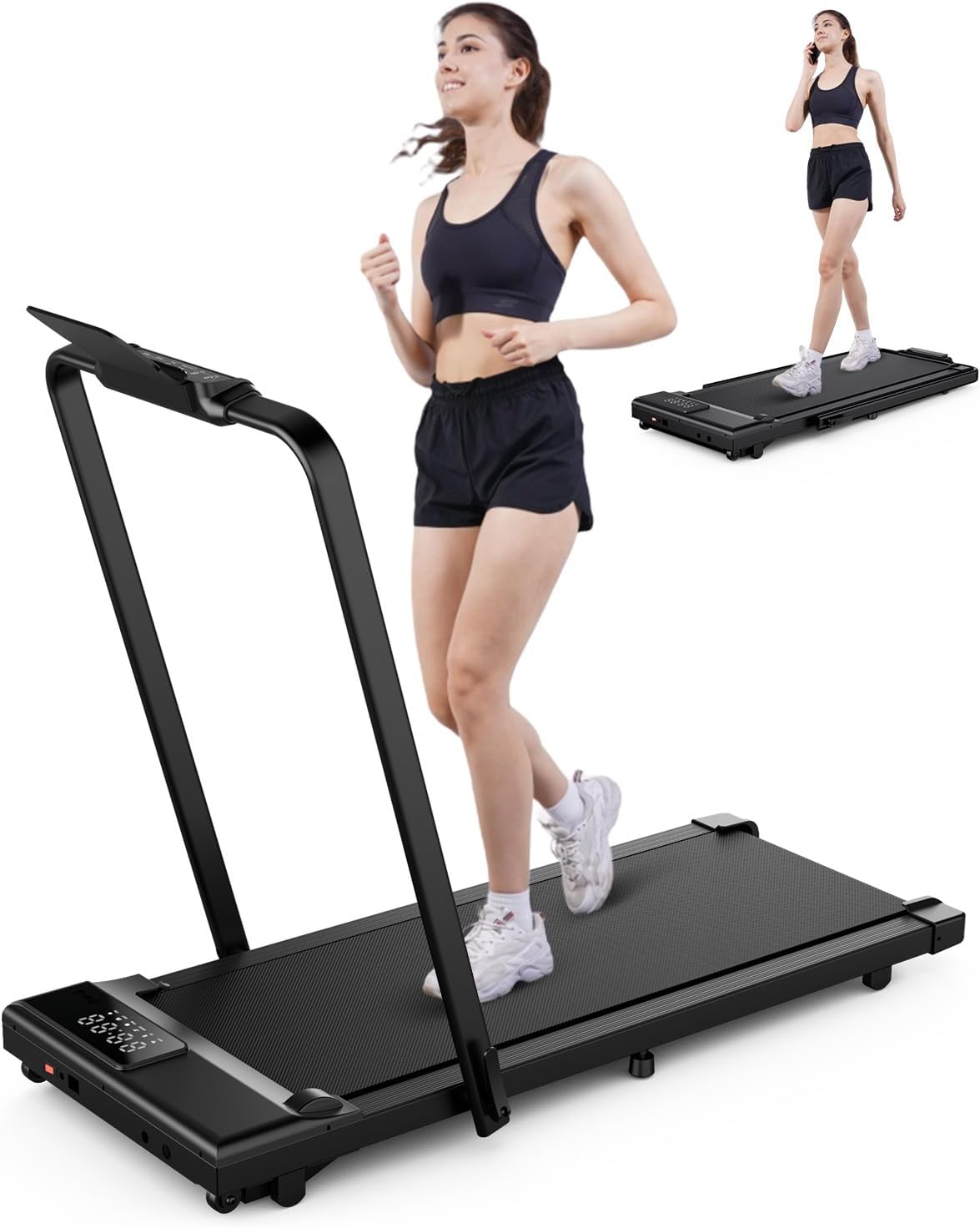 DeerRun 3-in-1 Folding Treadmill
