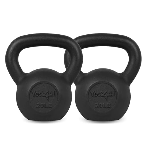 Yes4All 5-80 lbs Kettlebell (Set)