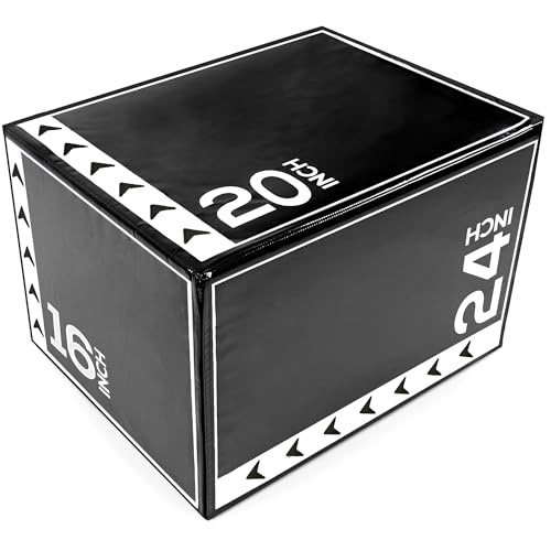BalanceFrom 3-in-1 Foam Plyometric Jump Box (Budget)