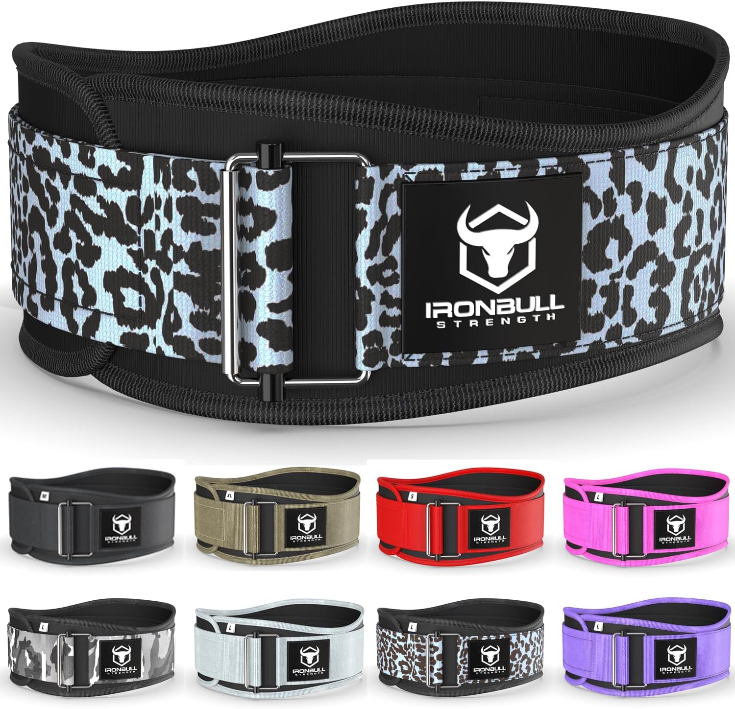 Weight Lifting Belt for Men and Women - Great for Squats, Deadlift, Lunge, Exercises and Training - Best for Olympic, Cross-Training and Bodybuilding Workout