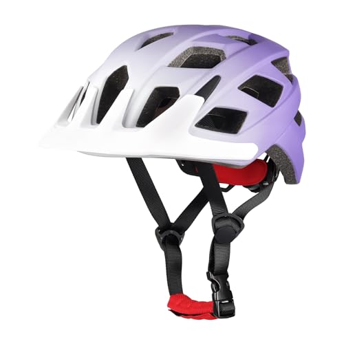 Kids Bike Helmet, 2 Size Adjustable for Youth Toddler Boys & Girls 3-5-8-10-12-14 Years, Child Helmets with Visor for Skating Cycling Scooter
