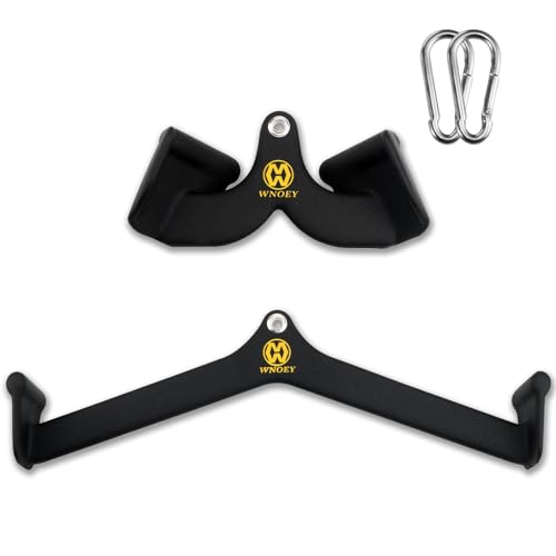 LAT Pulldown Attachment,Back Tricep Bar Strength Training,Handle Grips Lat Pull Down Bar Press Down Exercises,Cable Machine Accessories, Cable Back Attachments for Home Gym