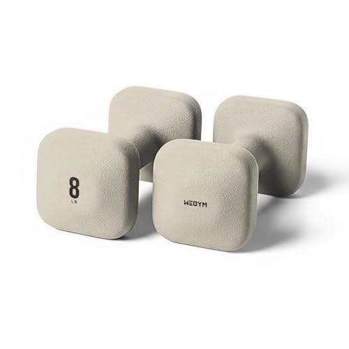 WeGym SafeGrip Dumbbells (square PVC)