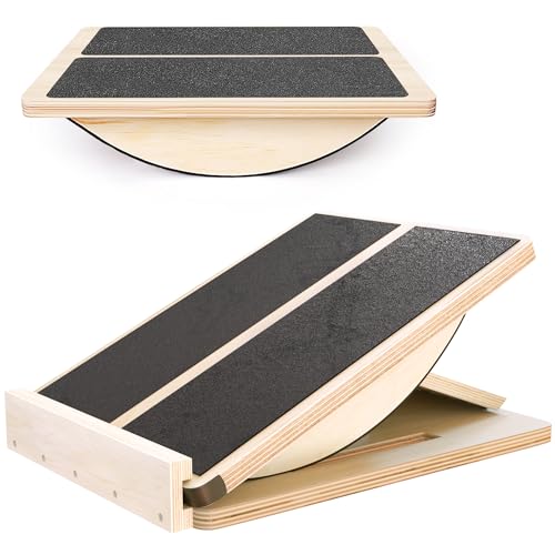 Professional Slant Board, Adjustable Incline Board and Calf Stretcher, Slant Board for Calf Stretching, Calf Stretch Board