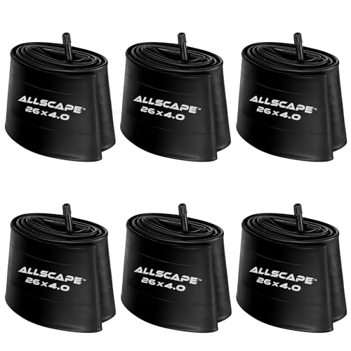 HEB - Heavy Duty Bike Tube for Ebike Tires - Puncture Resistant Inner Tube for 20x4 / 26x4 Bike Tire, Fat Tire Tube, MTB, 20 inch x 4.0 inch and 26 inch x 4.0 inch Bike Tubes