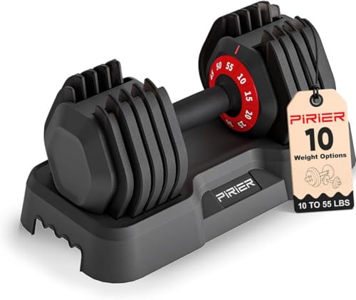 PIRIER Adjustable Dumbbell Set