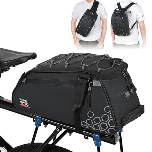 KEMIMOTO Rear Bike Rack Bag