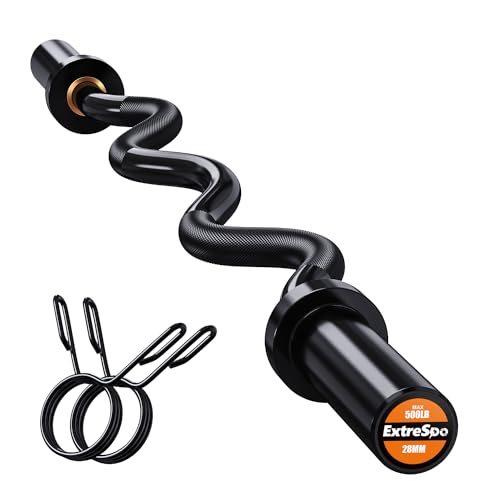ExtreSpo 47" EZ Curl Bar