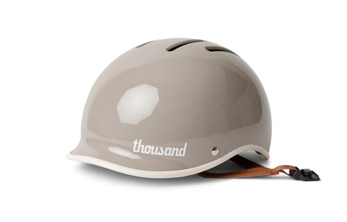 Thousand Heritage 2.0 Adult Bike Helmet; The Original Low Profile Retro Commuter Cycling Helmet Safety Certified for Bicycle Skateboard Skating Roller Skates; for Men & Women