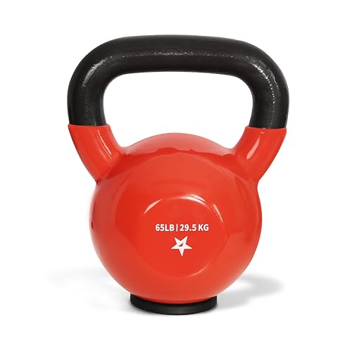 Yes4All Kettlebells Rubber Base, Kettlebell Set for Women, Strength Training Kettlebells Weights (10-65 lbs)