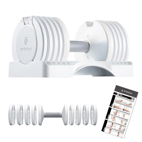 ByZoom Fitness 25lb Adjustable Dumbbell (Value)
