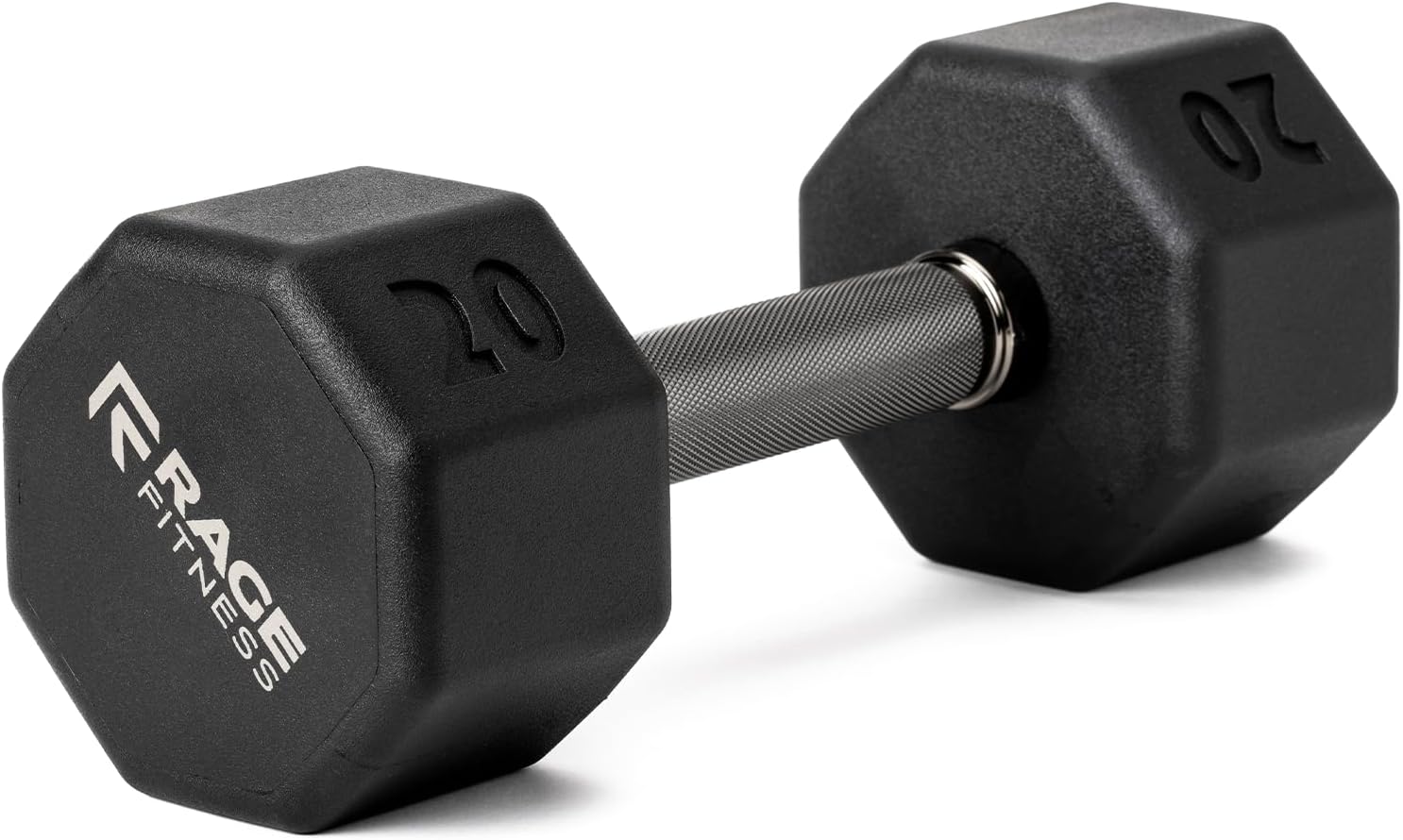 Rage Fitness Rubber Coated Dumbbells