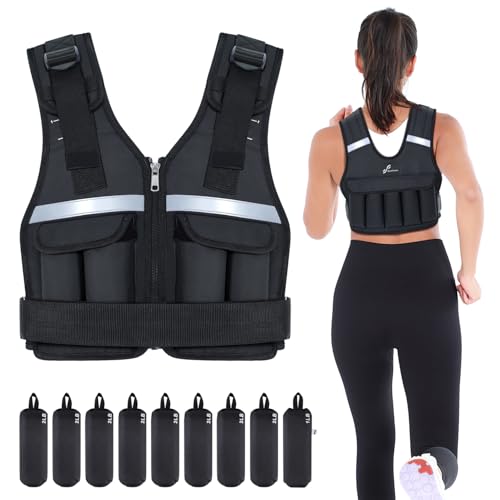 Sportneer Adjustable Weighted Vest (2-18/40 lb)