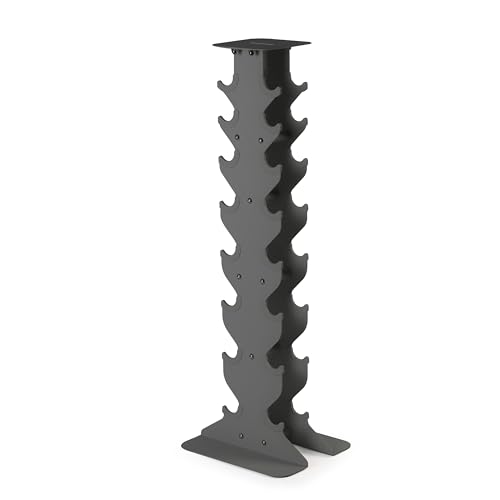 WeGym Dumbbell Racks, Space Saving Solution, Sturdy Cast Iron, Home Workout Storage, Heavy Weights Bearing, Home Strength Training