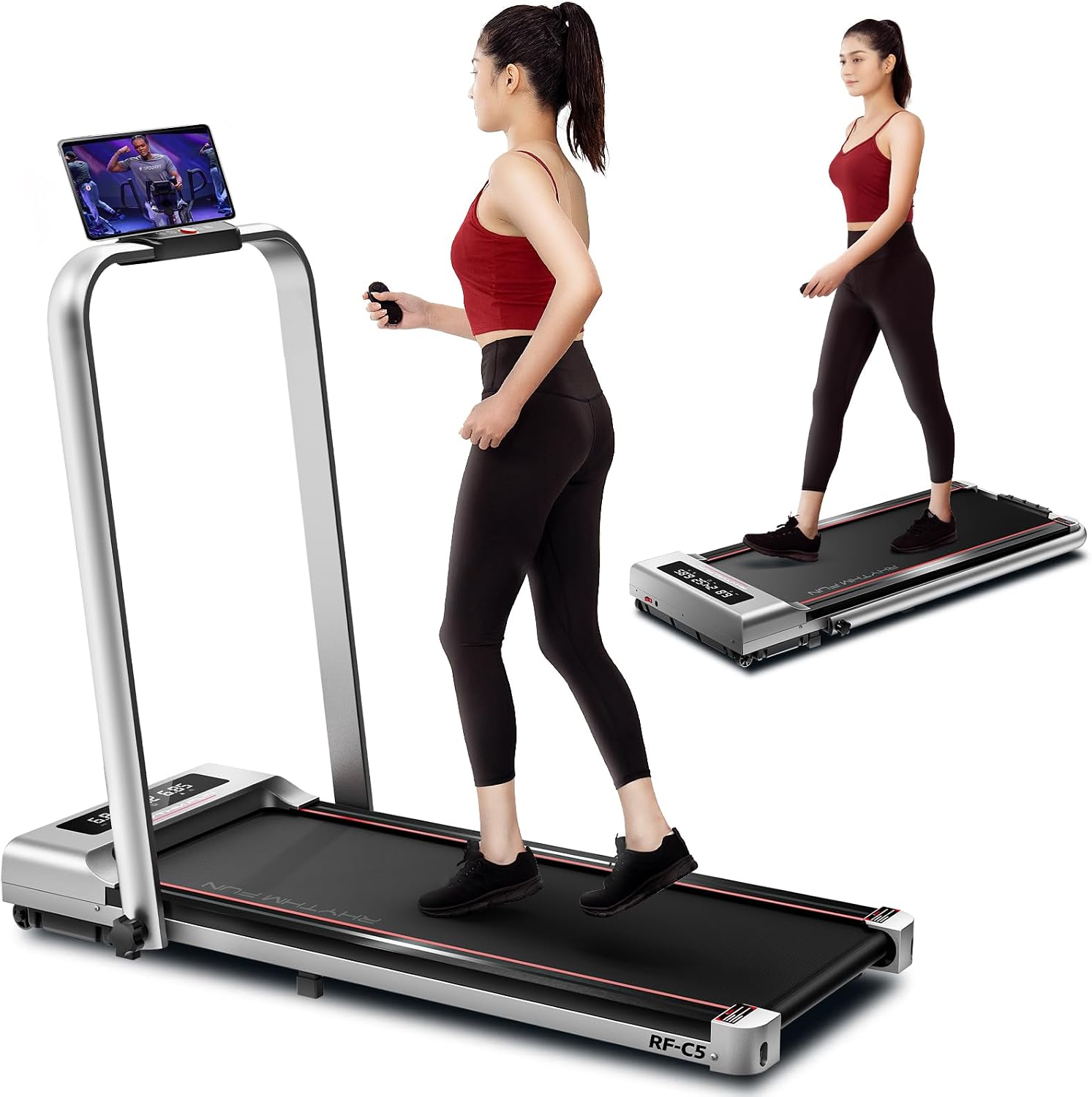 RHYTHM FUN Foldable Treadmill
