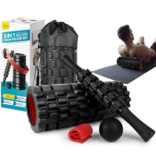 Krightlink 5 in1 Foam Roller Set