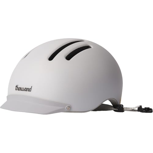 Thousand Chapter MIPS Adult Bike Helmet - LED Tail Light, Cycling & Bicycle Safety Certified, Lightweight & Low Profile, Men & Women, Lockable PopLock