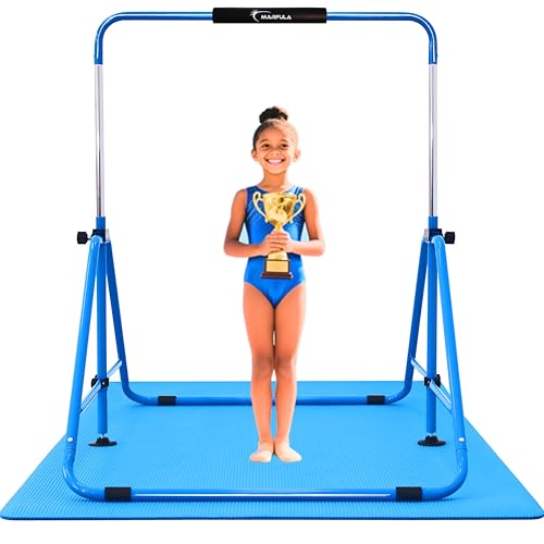MARFULA Foldable Gymnastic Bar w/ Mat