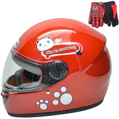ZJHELM Kids Bike Helmet with Gloves