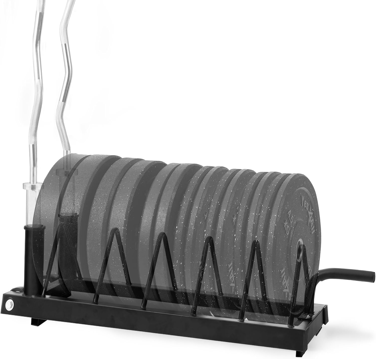 Yes4All 6-Peg & Barbell Rack
