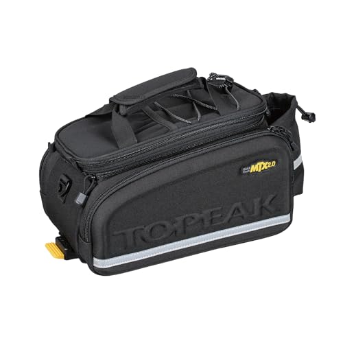Topeak MTX TrunkBag - Rear Bicycle Bag - Spacious Storage and Easy Mounting