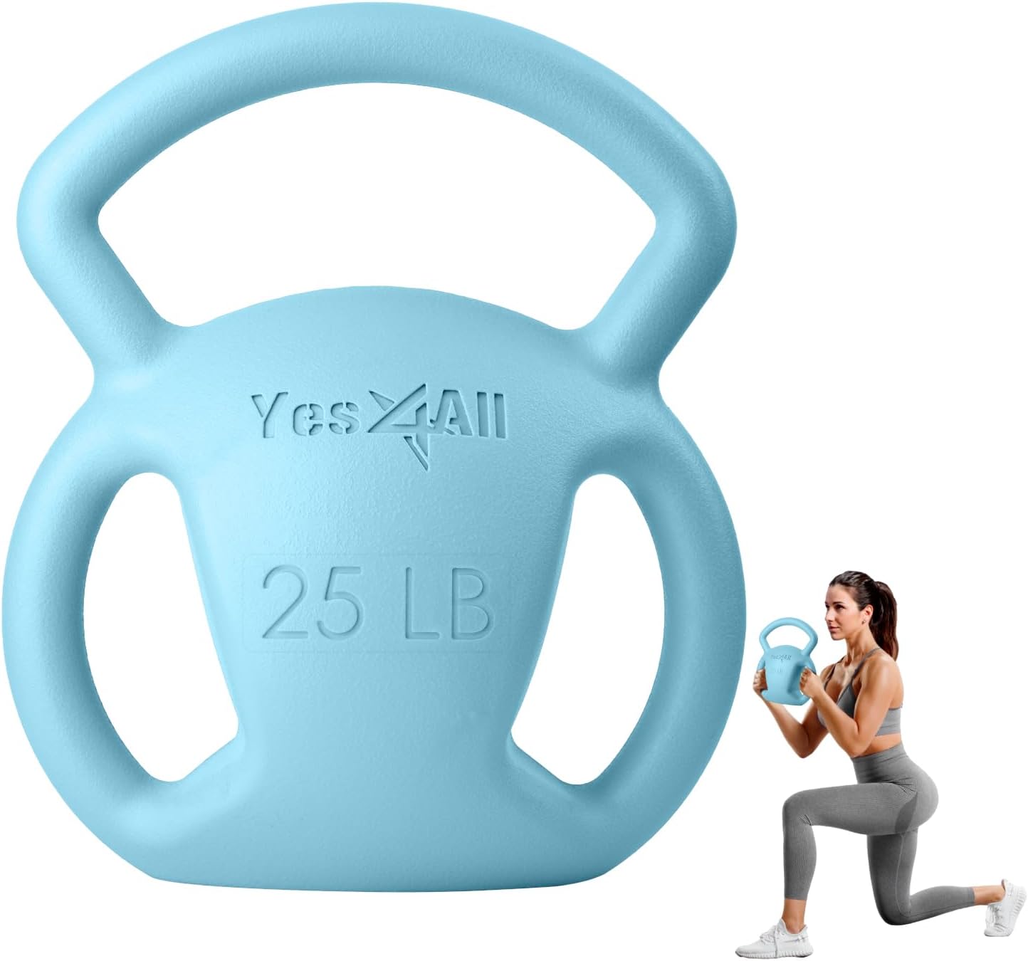 Yes4All Three-Handle Kettlebell (Best Value)