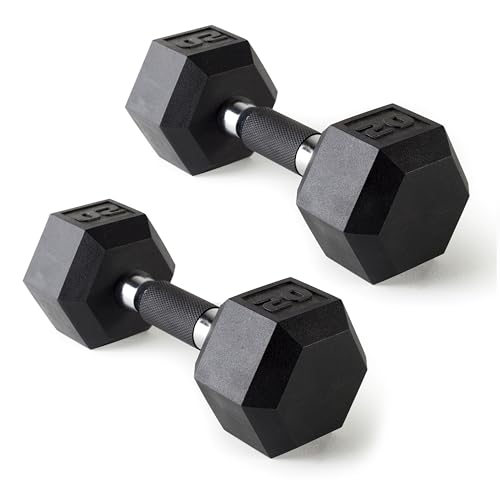 CAP Barbell Coated Dumbbell Weight | Multiple Options Pairs & Sets