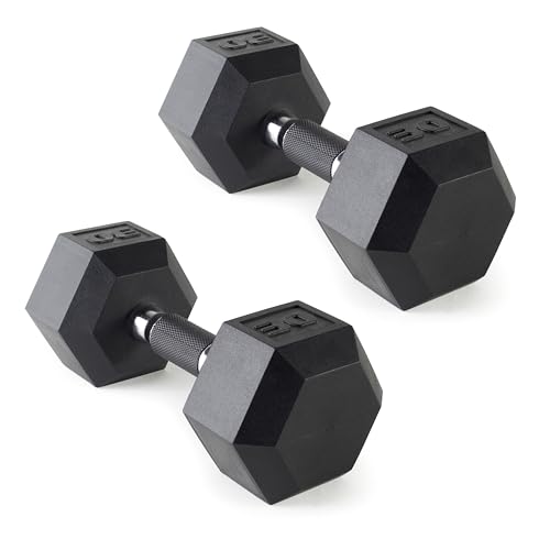 CAP Barbell Coated Dumbbell Weight | Multiple Options Pairs & Sets