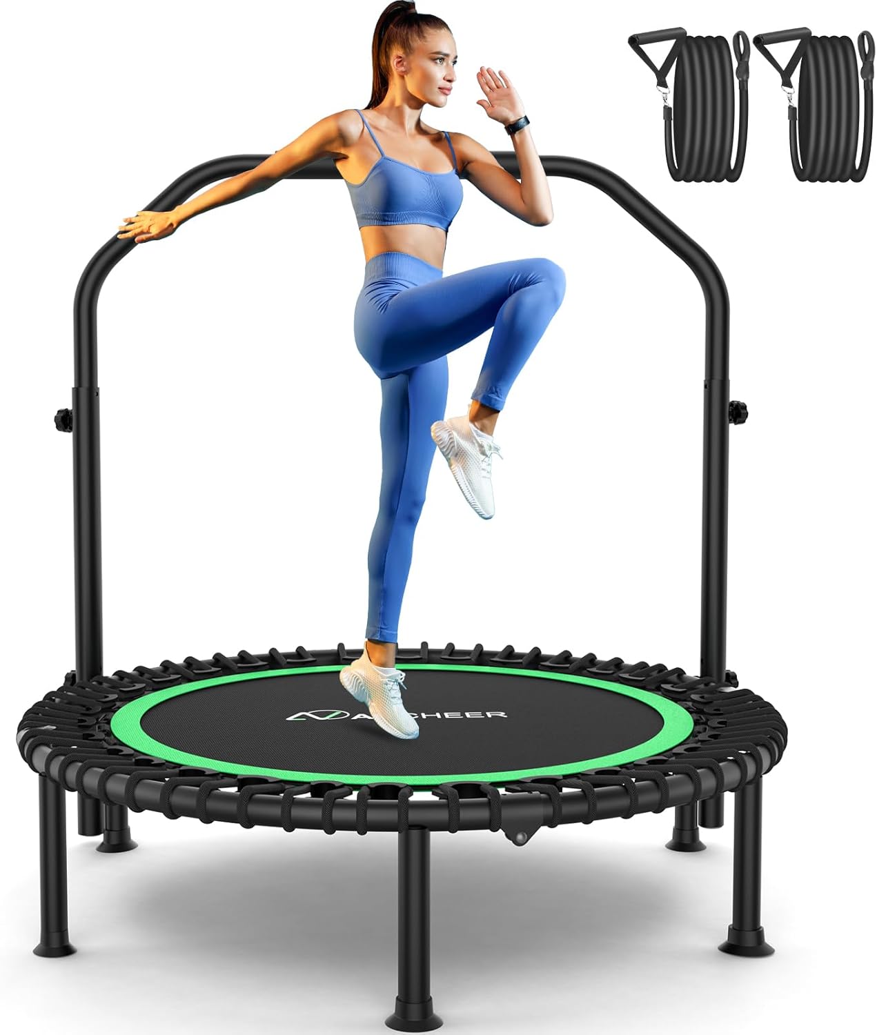 ANCHEER 40/48" Foldable Fitness Trampoline
