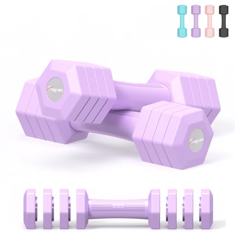 Fragraim 10 lb 4-in-1 Adjustable Dumbbells